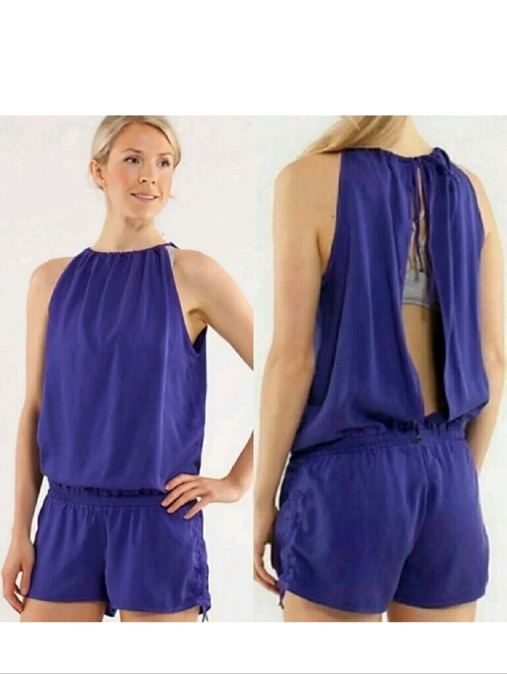 Black Lululemon Heat The Street Romper